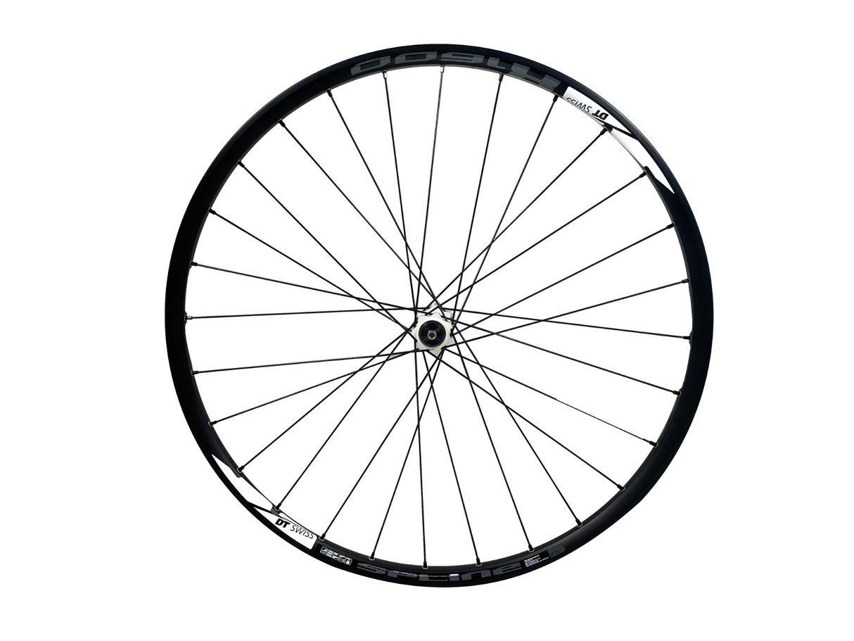 DT Swiss X1900 Spline 26" Front Wheel - 9mm Quick Release - 6 Bolt Disc - Black - Sportandleisure.com (7551523422465)