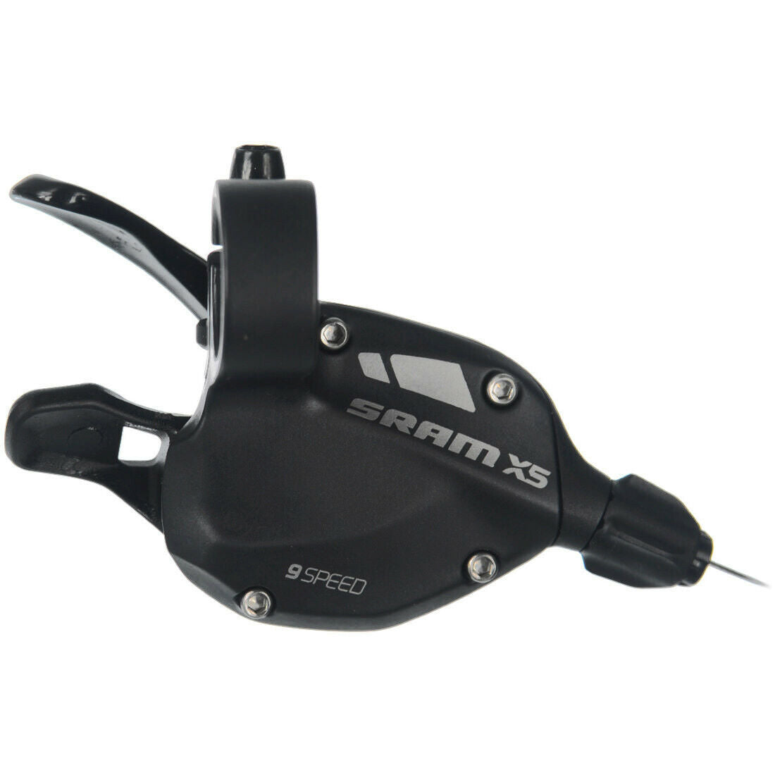 SRAM X5 9 Speed Trigger Shifter - 22.2mm Clamp - Black - Sportandleisure.com (6968155701402)