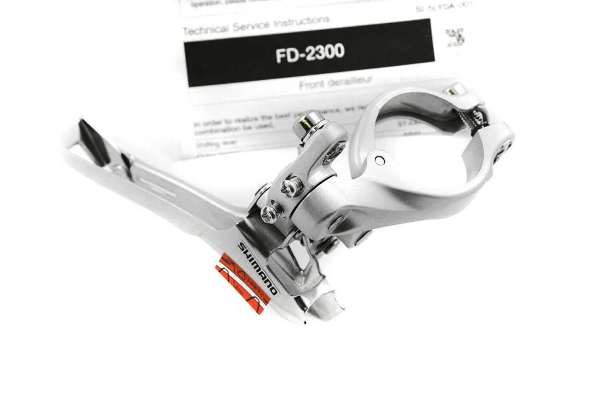 Shimano FD-2300 2 x 8 Speed Road Bike Front Derailleur - 31.8mm Band Clamp - Sportandleisure.com (6967976951962)