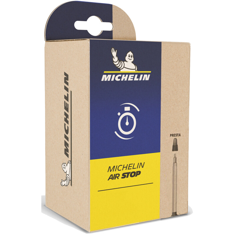 Michelin 26" Lightweight AirStop Innertube - 26 x 1.85-2.4" - Presta Or Schrader - Sportandleisure.com