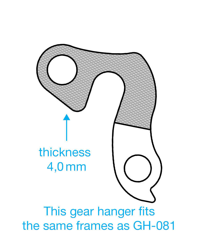 Bulls GH-013 Rear Derailleur Hanger / Drop Out - Bianchi Cube Fuji Merida Orbea - Sportandleisure.com (6968047829146)