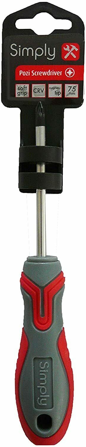 75mm Pozidriv Magnetic Tip Screwdriver By Simply Tools - Sportandleisure.com (6968007721114)