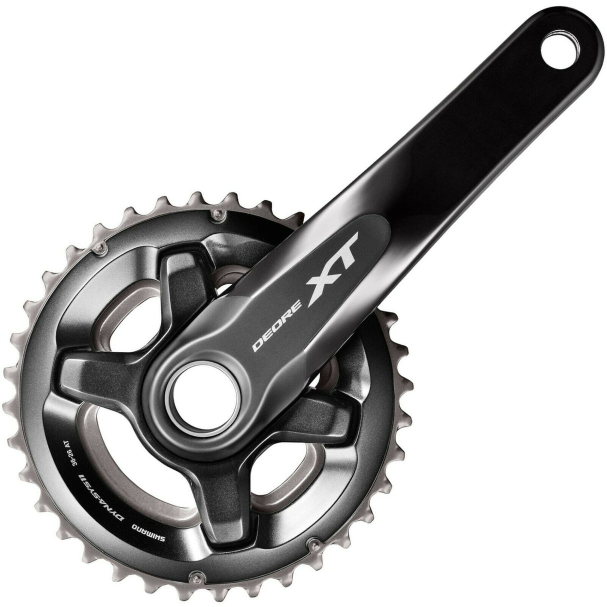Shimano Deore XT M8000 Double Chainset 34 / 24T - 165mm Crank Arm - Sportandleisure.com (7506689917185)