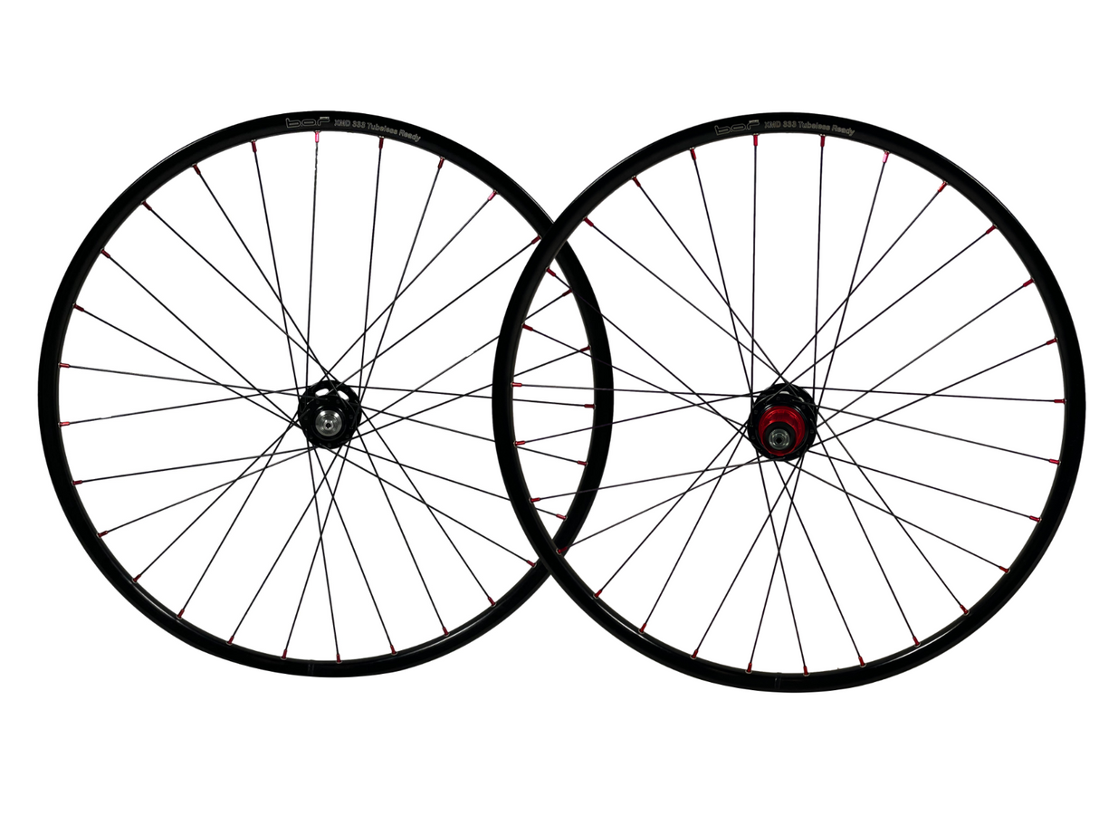 BOR XMD333 Ultralight 26" Tubeless Ready Quick Release Wheelset - Handbuilt (7607308189953)