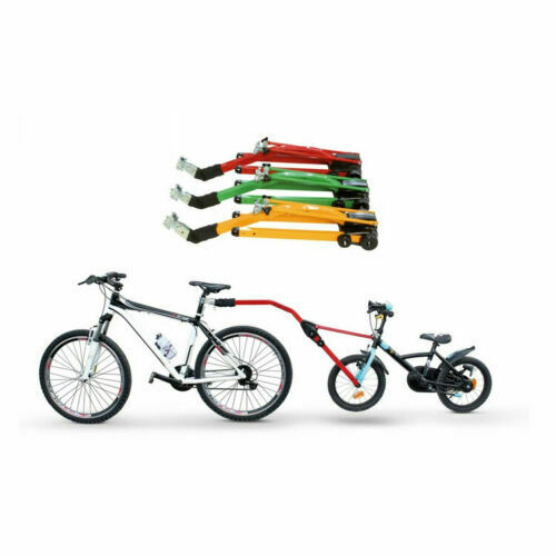 Peruzzo Trail Angel Kids Bicycle Tow Bar Tag Along For 10" - 24" - Green - Sportandleisure.com (6968038490266)