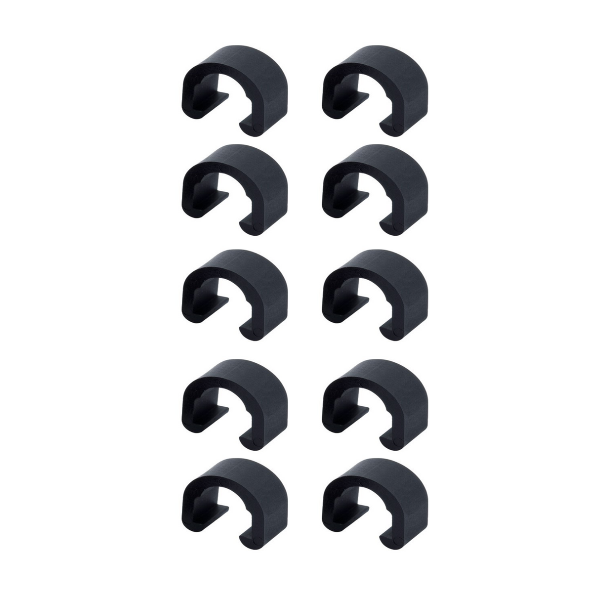 10 Jagwire Hydraulic Hose Clips / C Clips For 5mm Outer Casing / Hose - Sportandleisure.com (6968120180890)