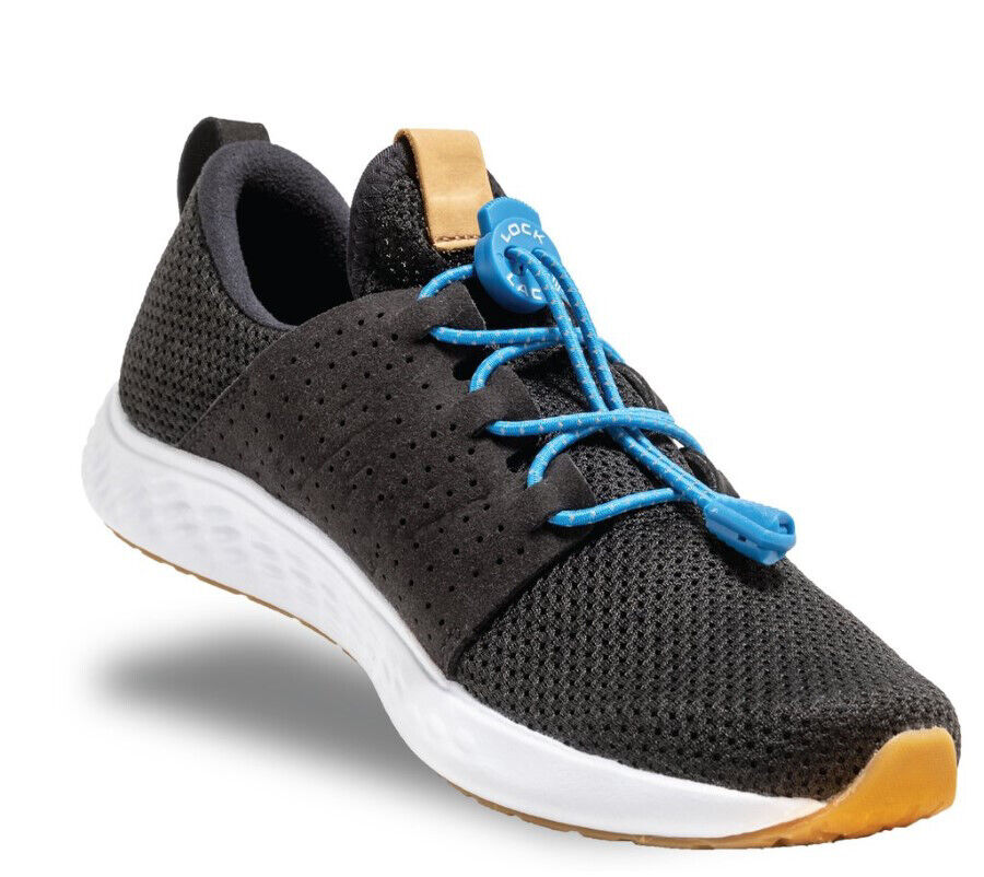 Lock Laces Reflective Elastic No Tie Shoe Laces - Sportandleisure.com