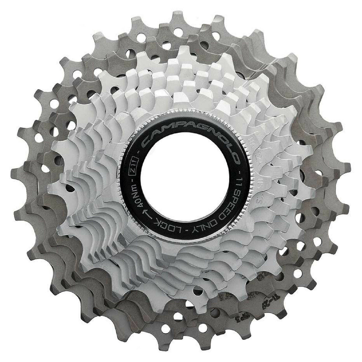 Campagnolo Record 11 Speed Ultra-shift Cassette - 11-27T - Silver - Sportandleisure.com (6968088297626)