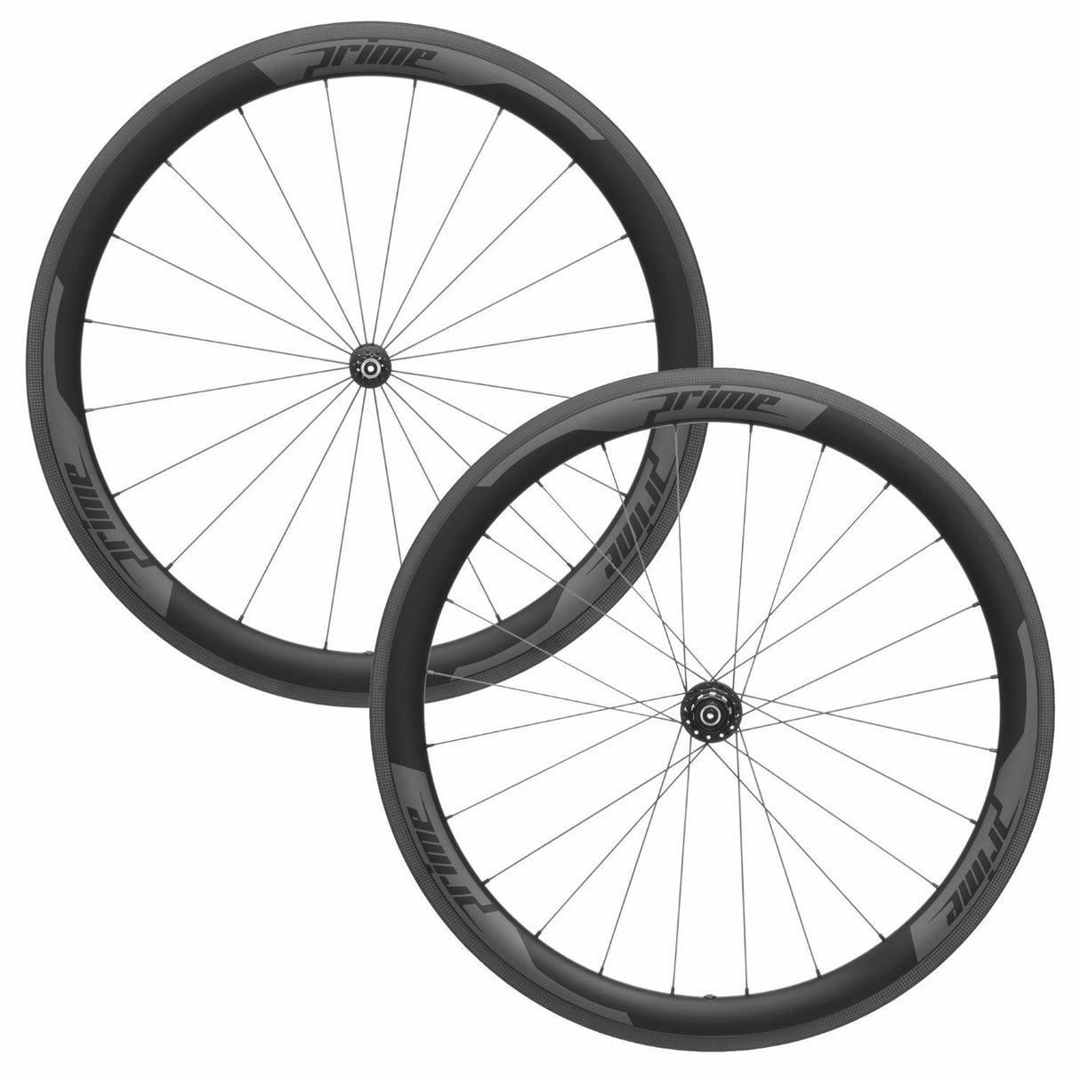 Prime RR-50 V2 Carbon Clincher Wheelset - 700c - Rim Brake - 9mm QR - Sportandleisure.com (7532615074049)