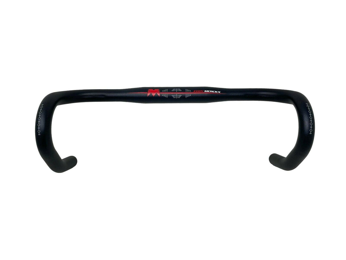 Eddy Merckx Anatomic Alloy Dropbars - 31.8mm - 400mm or 420mm - Black - Sportandleisure.com (6967875535002)