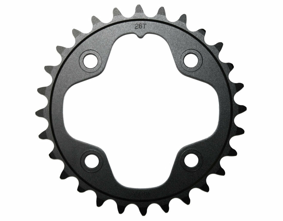Truvativ Sram Chainring MTB 2 x 10 28T 4 Bolt 80mm BCD Aluminium - Black 11.62 - Sportandleisure.com (6968150786202)