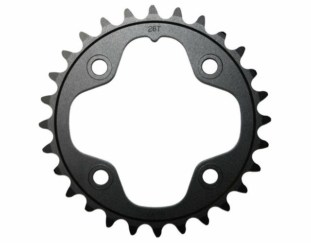 Truvativ Sram Chainring MTB 2 x 10 28T 4 Bolt 80mm BCD Aluminium - Black 11.62 - Sportandleisure.com (6968150786202)