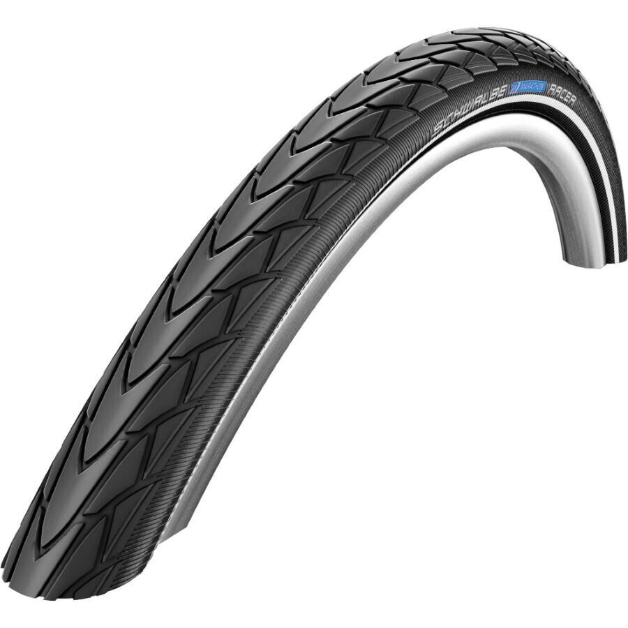 Schwalbe Marathon Racer 700 x 30c Reflective Bead Road Tyre - RaceGuard - 30-622 - Sportandleisure.com