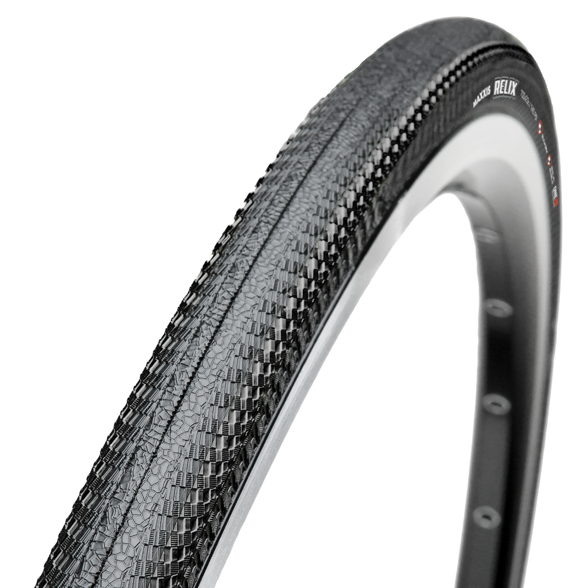 Maxxis Relix Road Tyre 700 x 25c - Silk Shield - ONE70 - Sportandleisure.com (7106585133210)