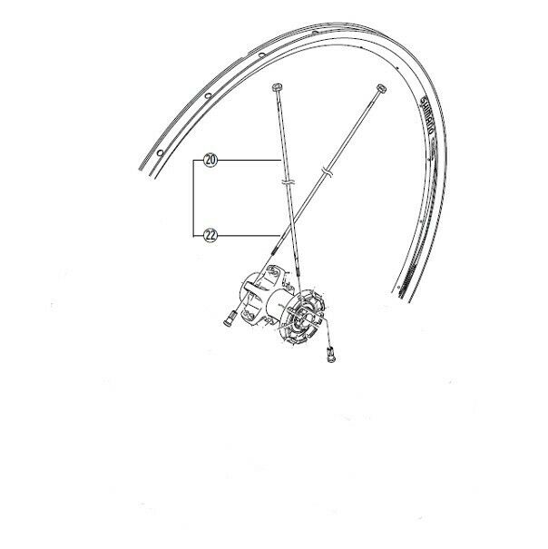 Shimano WH-R550 Right Rear Spoke - 276mm - Black - Sportandleisure.com