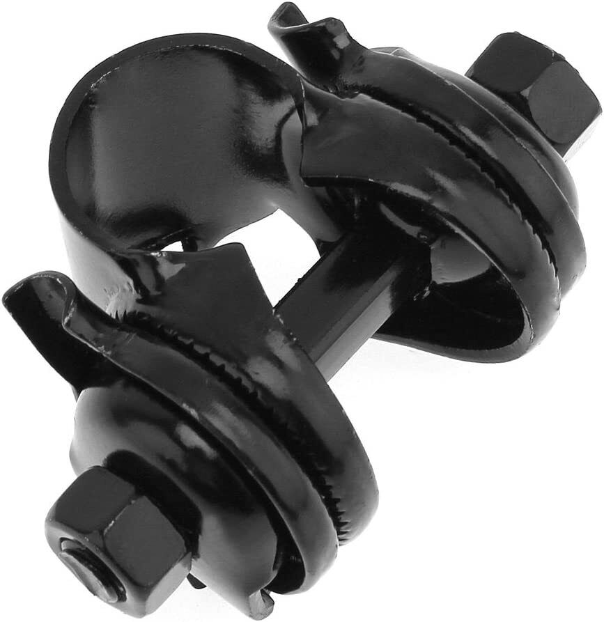 22.2mm Seat Post Clamp Mount Bracket - Black or Silver - Sportandleisure.com