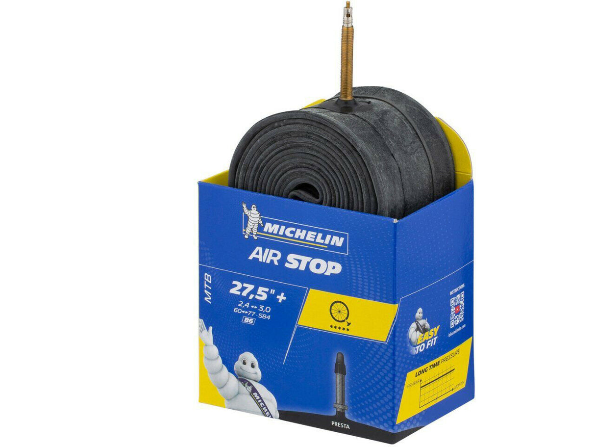 Michelin B6 AIRSTOP 27.5+ Inner Tube - 60/77 584 - Sportandleisure.com (6968041242778)