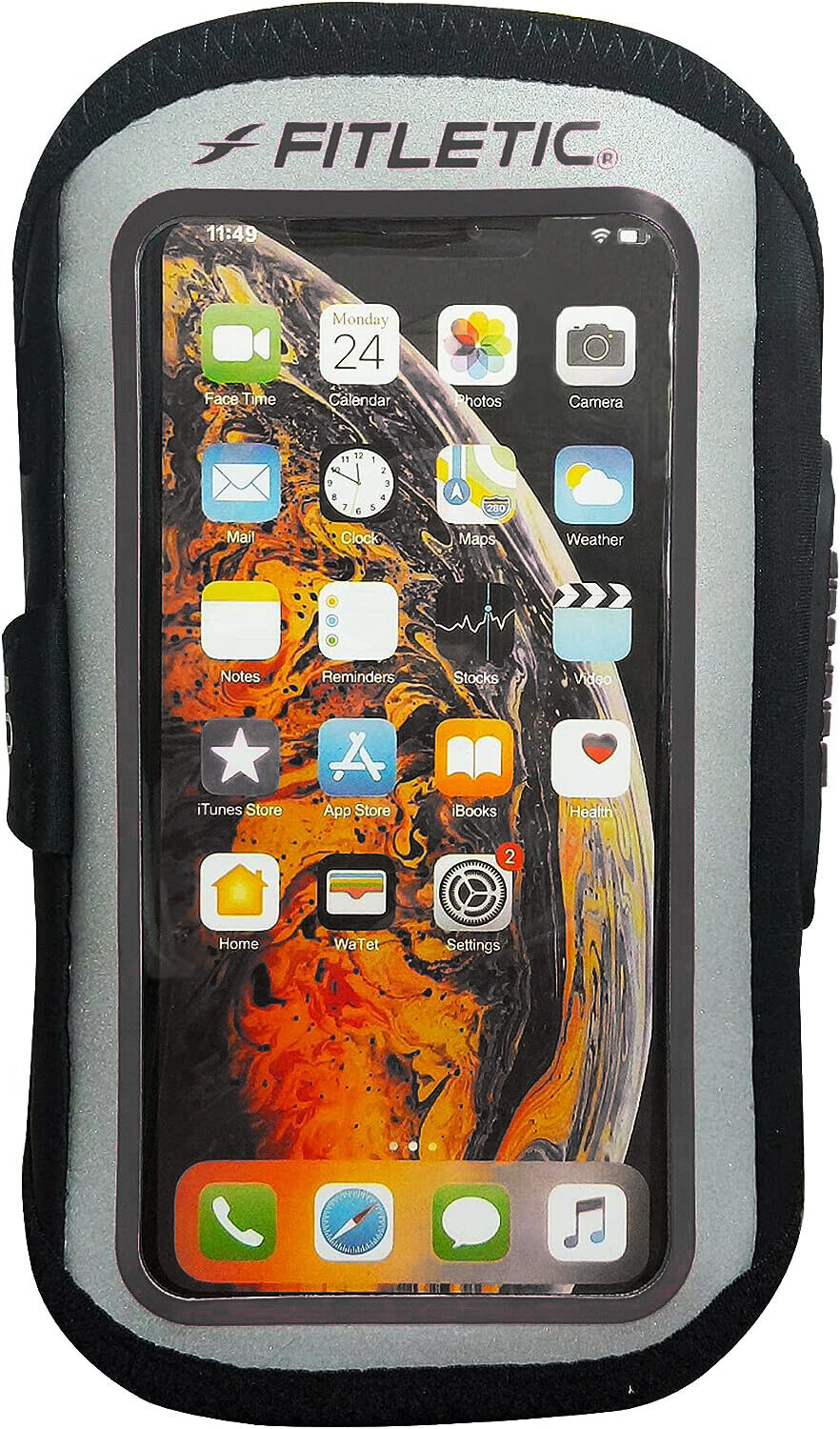 Fitletic Forte Plus Phone Armband For Running - For iPhone 14 Plus & Similar - Sportandleisure.com