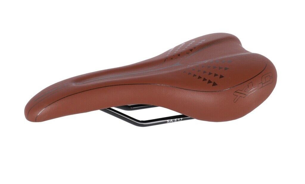 XLC SA-E17 Everyday III Women's Trekking Bike Saddle - Brown - Sportandleisure.com