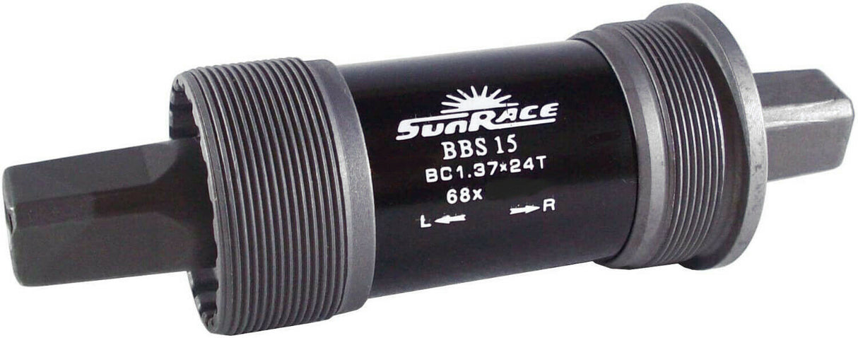 SunRace BBS15 Square Taper Bottom Bracket - 68 x 129mm - Sportandleisure.com (7448662868225)