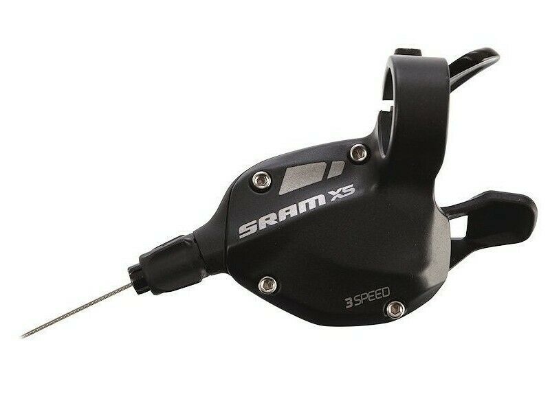 SRAM X5 3 Speed Trigger Shifter - 22.2mm Clamp - Black - Sportandleisure.com (7510093299969)