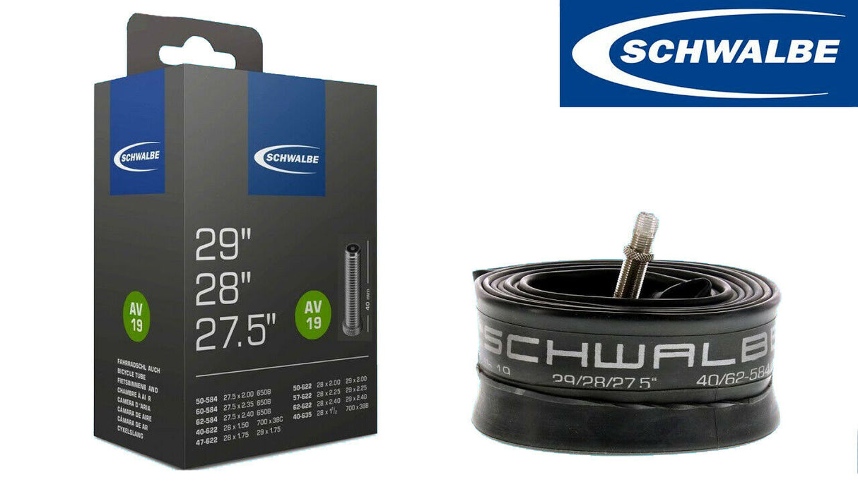 Schwalbe No.19 Inner Tube 27.5" / 28" / 29" - Sportandleisure.com (6968126734490)