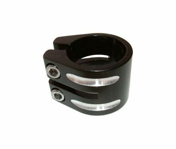 Brand-X Double Bolt Seat Clamp - Black - 28.6mm - Sportandleisure.com (6968055660698)