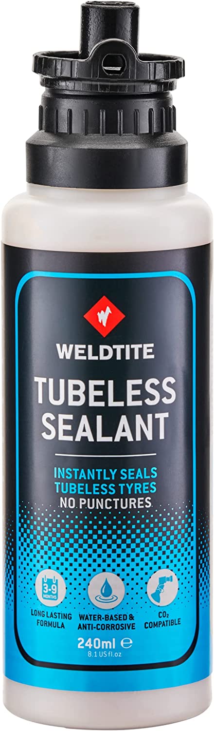 Tubeless Conversion System For Road Bikes - 55mm Valves - 19mm Tape + Sealant - Sportandleisure.com
