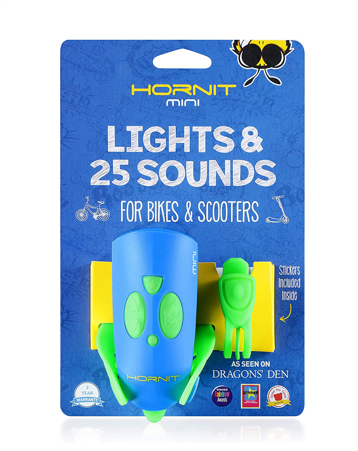 Hornit Mini Hornit Kids Bike Light and Horn - Sportandleisure.com (7440601153793)