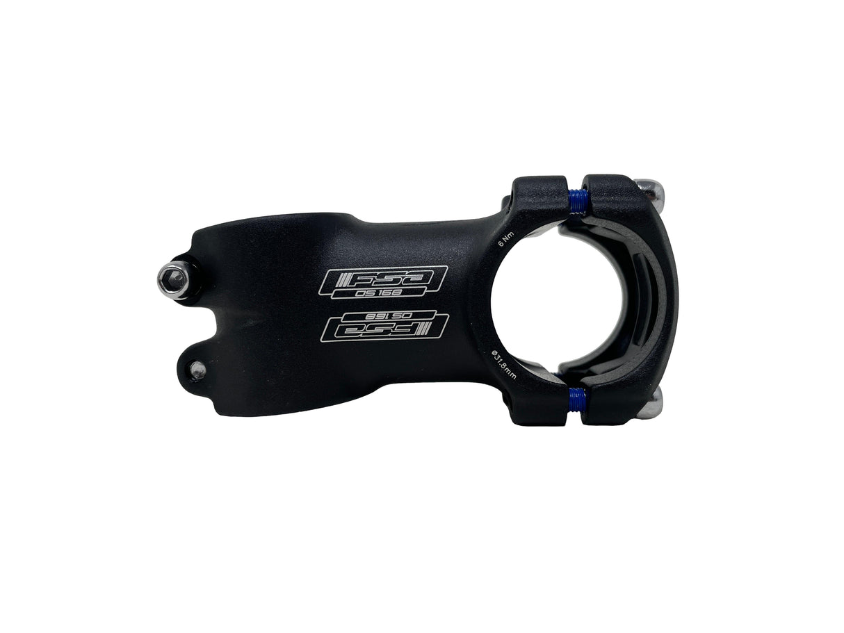 FSA OS 168 Shorty Stem - 60mm - 31.8mm - +/- 6° Degree - Black - Sportandleisure.com