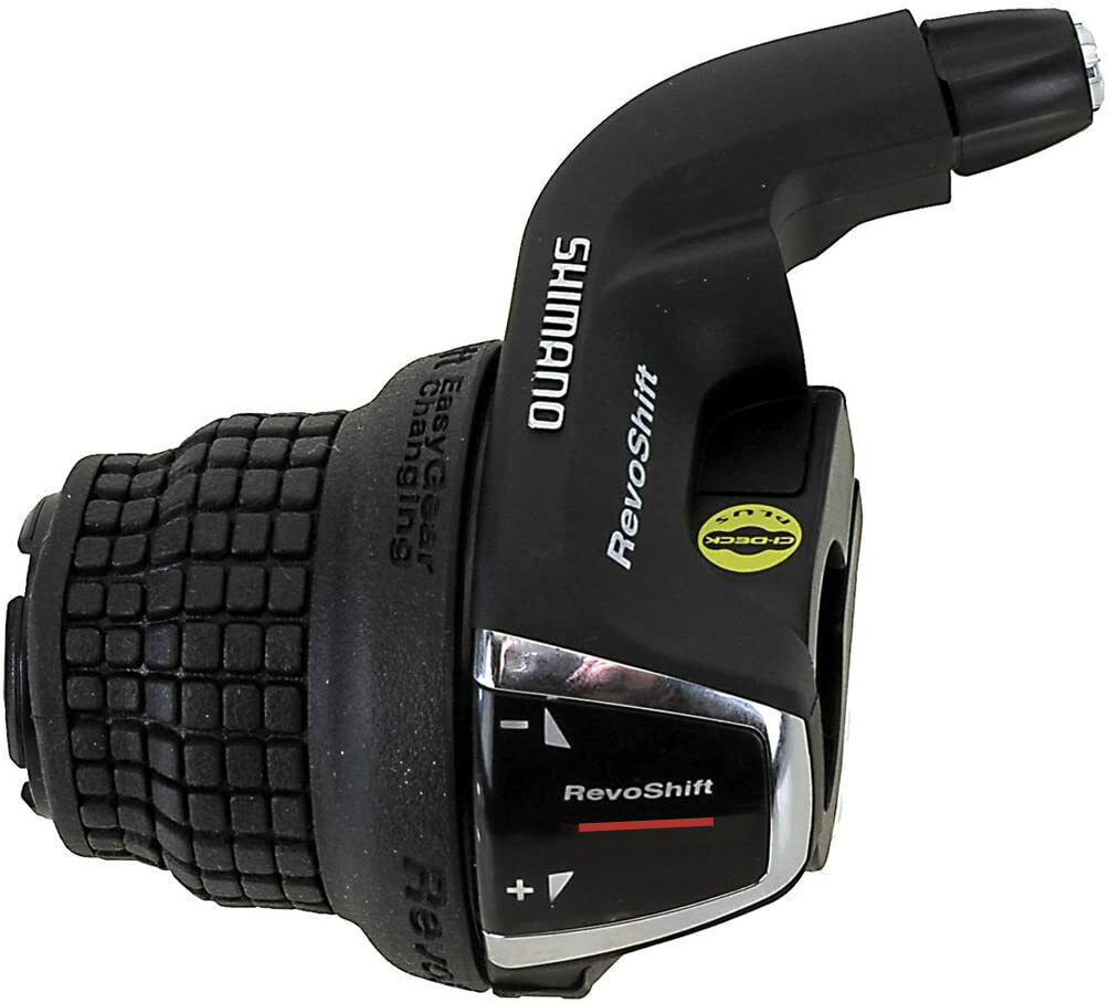 Shimano Tourney SL-RS35-L RevoShift 3 Speed Left Twist Shifter With Gear Cable - Sportandleisure.com