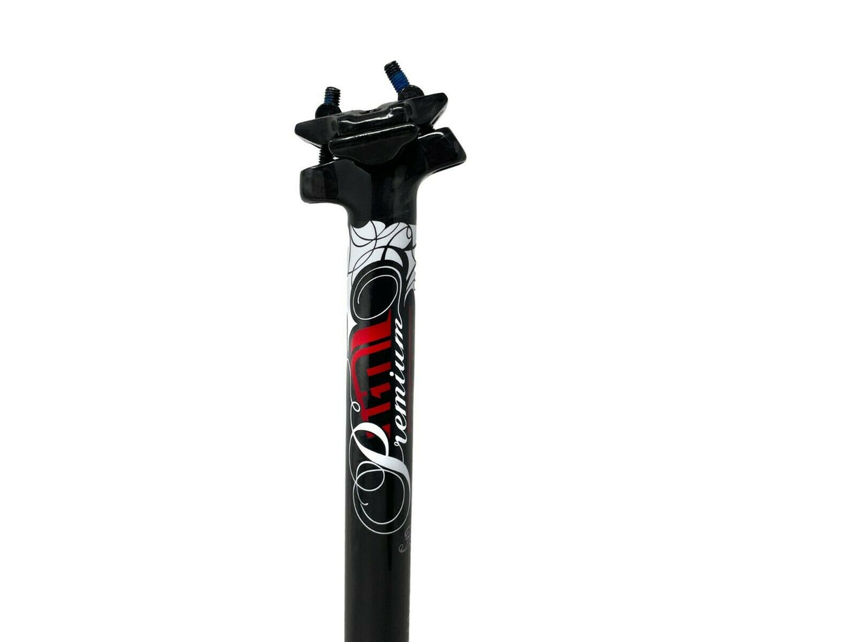 Premium Fresh Gears Carbon Seatpost - 27.2mm - 350mm - Black - Sportandleisure.com (7510090219777)