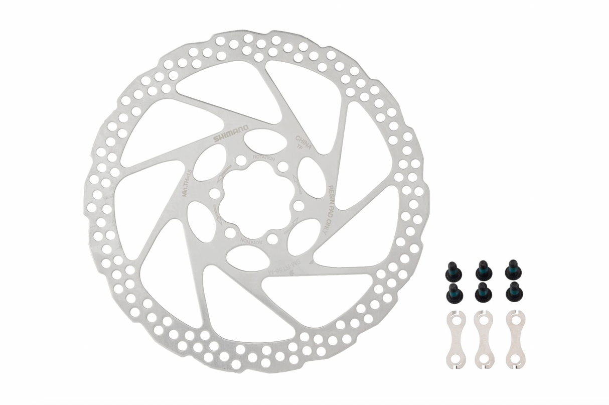 Shimano SM-RT56 6 Bolt Rotor - 160mm - Silver - Sportandleisure.com