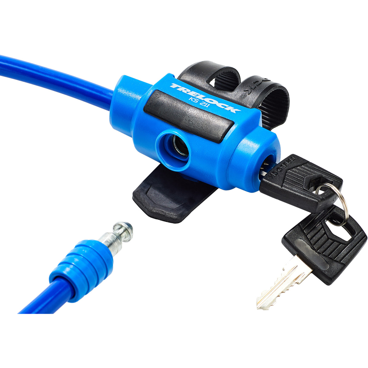 Trelock FIXXGO KS211 Kids Bike / Scooter Lock - 75cm x 10mm - Blue - Sportandleisure.com (7452843540737)
