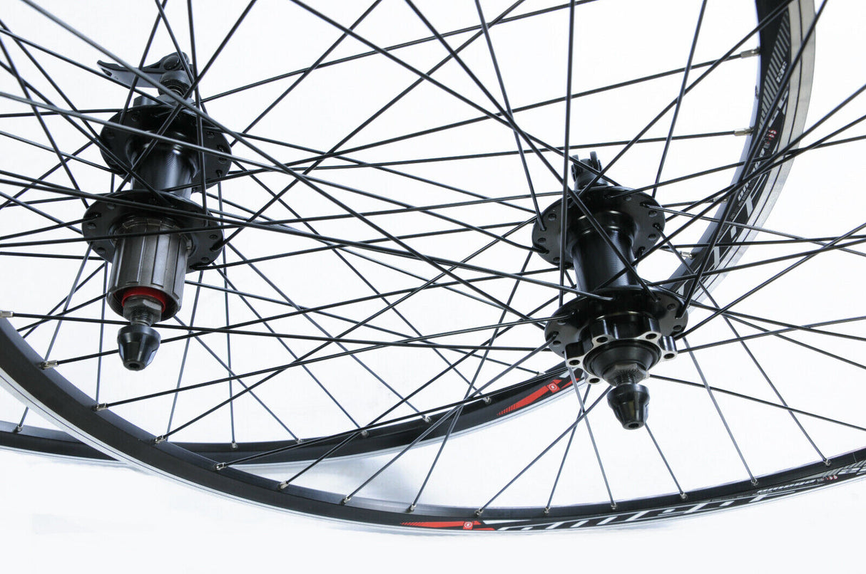 Raleigh Tru Build 700c Cyclo Cross Disc Wheel Set - Quick Release 6 Bolt Hub - Sportandleisure.com