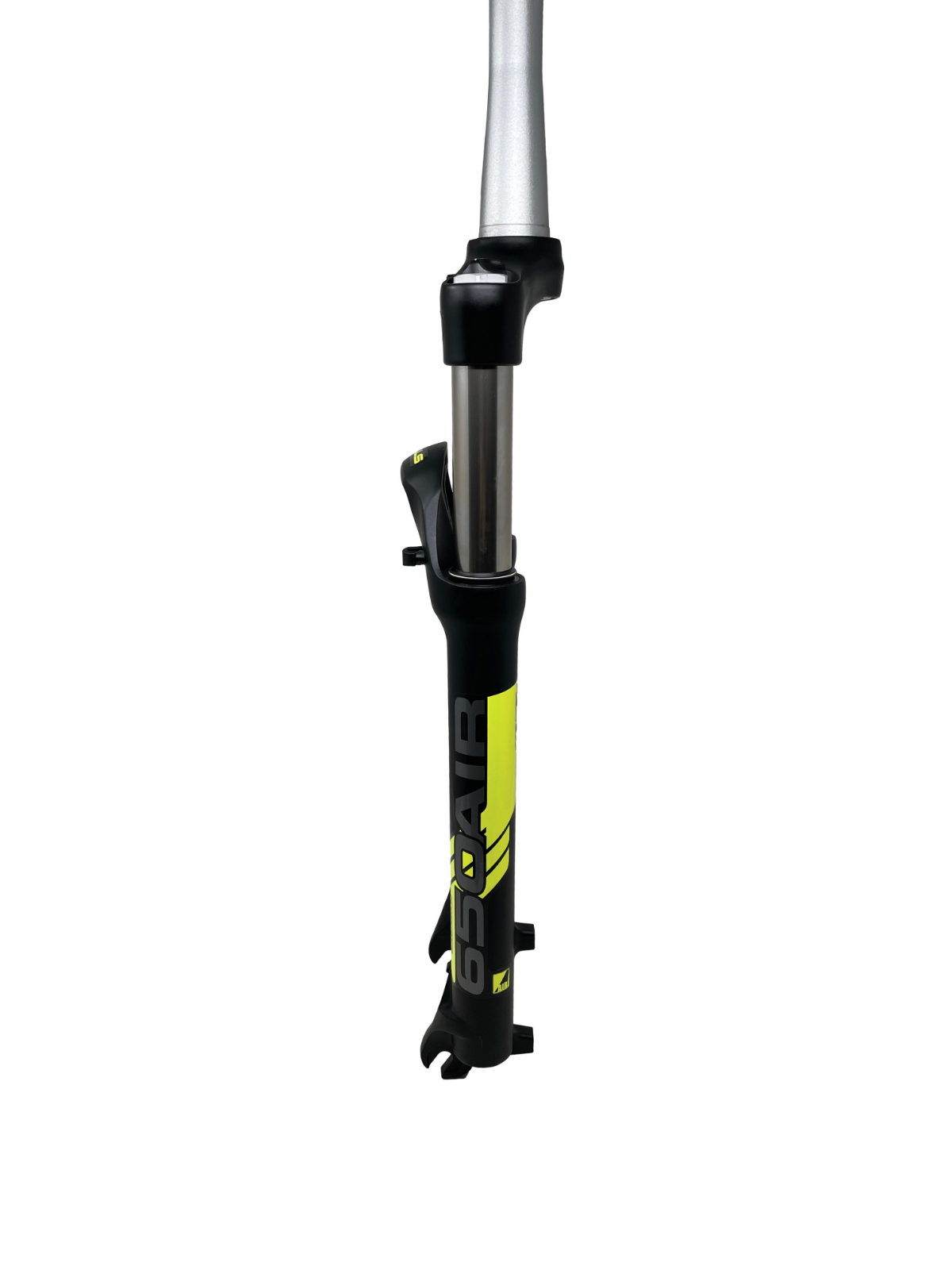 SR Suntour 650 Air 27.5" Tapered Fork - 100mm Travel - Remote Lockout - Black - Sportandleisure.com