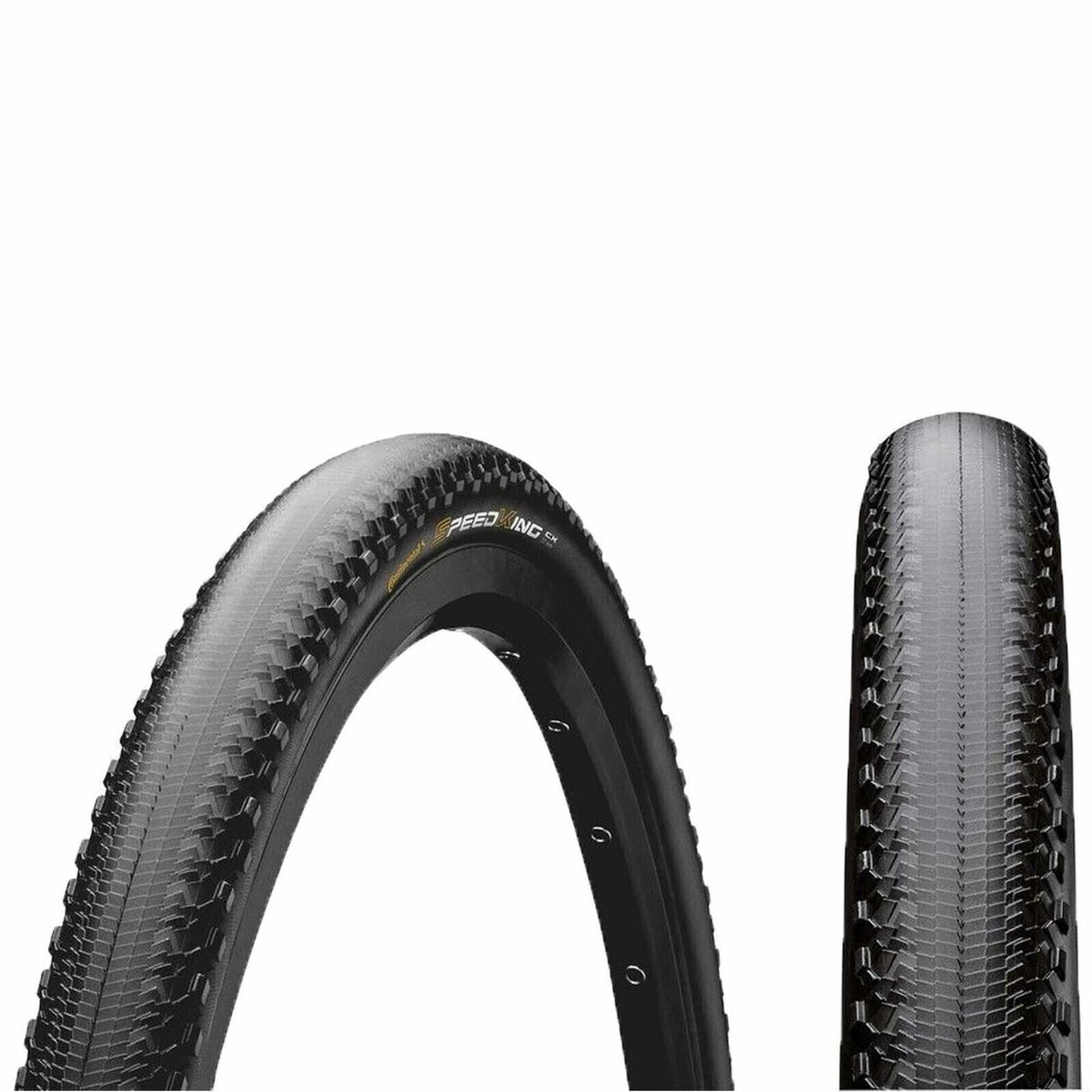 Continental Speed King CX 700 x 35c PureGrip Folding Gravel Bike Tyre - Black - Sportandleisure.com