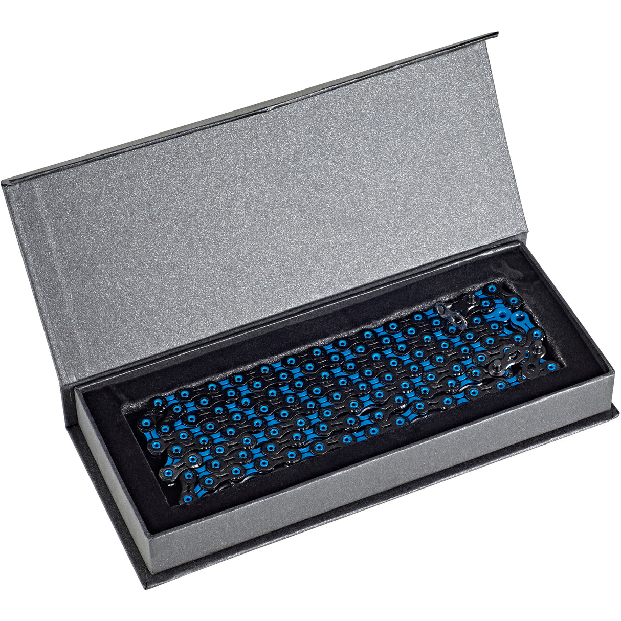 KMC DLC 11 Speed Chain - Black & Blue - 116 Link - Sportandleisure.com (7448652546305)