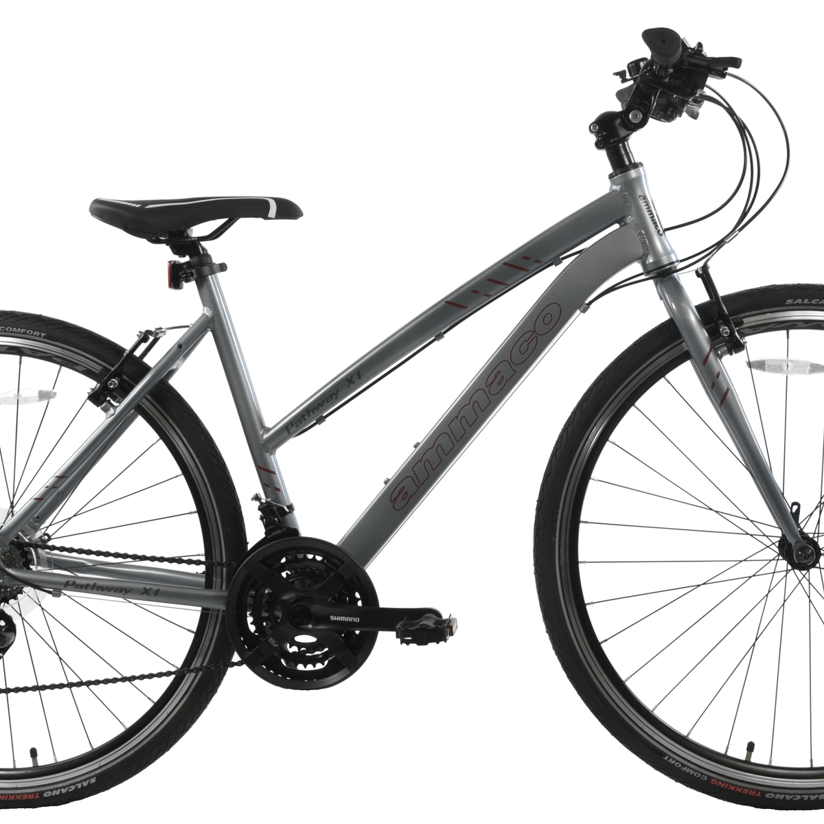 Ammaco pathway x1 700c hybrid sales grey