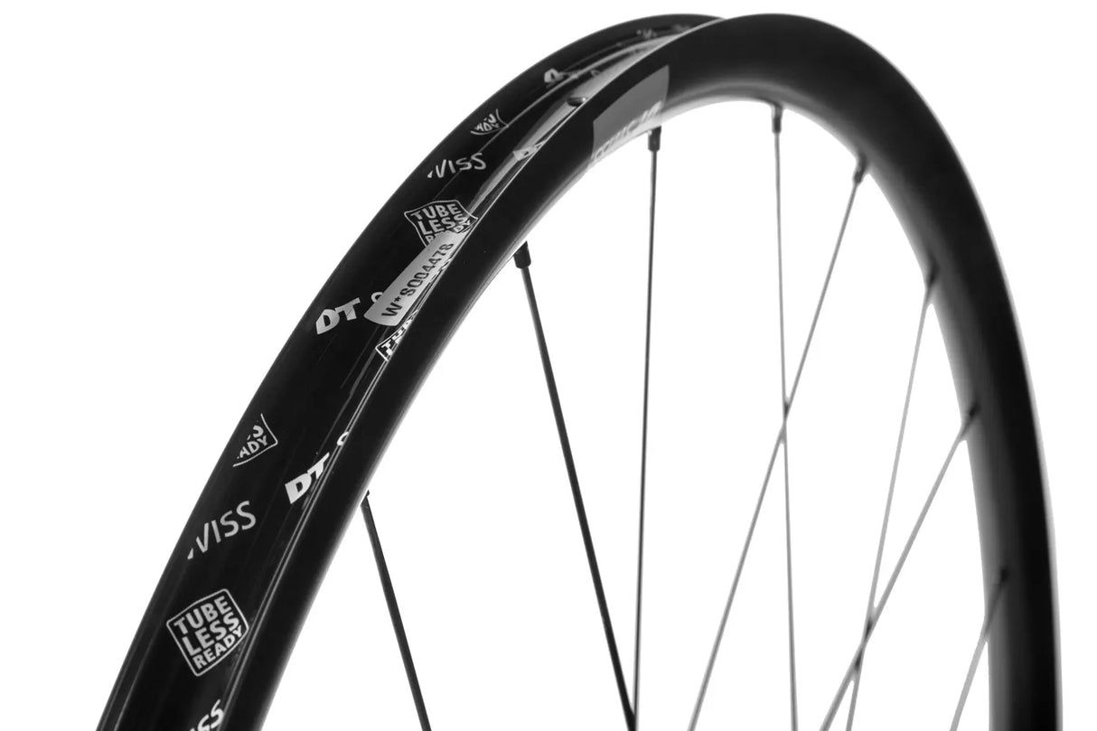 DT Swiss CR 1600 Spline 23 700c Cross Road Disc Brake Wheelset - 12mm Axle - Sportandleisure.com