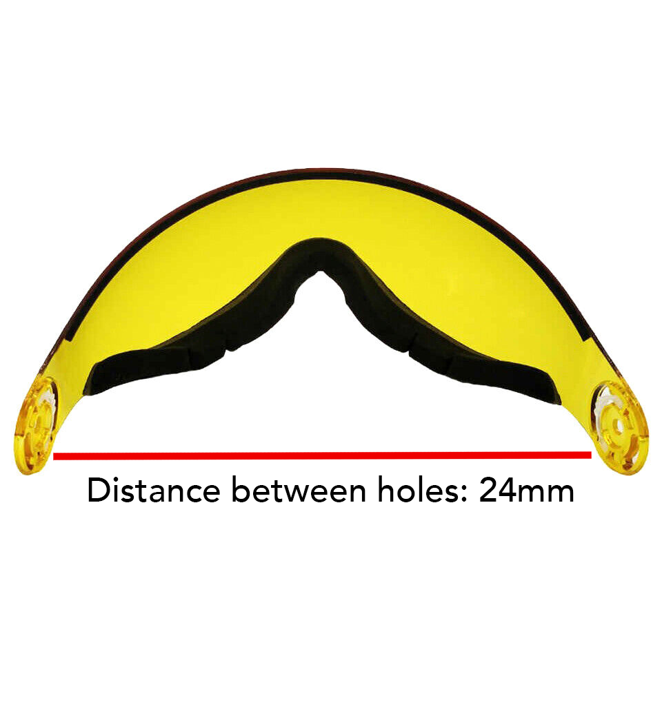 Odoland VISOR Ski helmet Replacement Low Light Visor - Sportandleisure.com