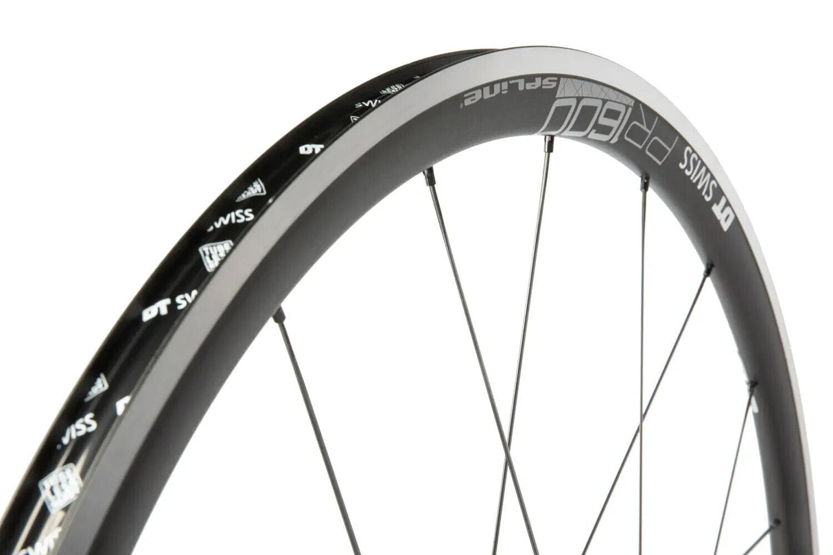DT Swiss PR 1600 SPLINE 32 - Rear Wheel - 9mm Quick Release - Rim Brake - Sportandleisure.com
