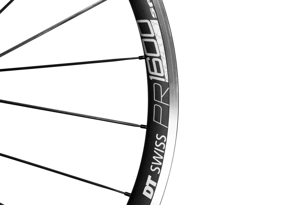 DT Swiss PR 1600 SPLINE 32 - Rear Wheel - 9mm Quick Release - Rim Brake - Sportandleisure.com