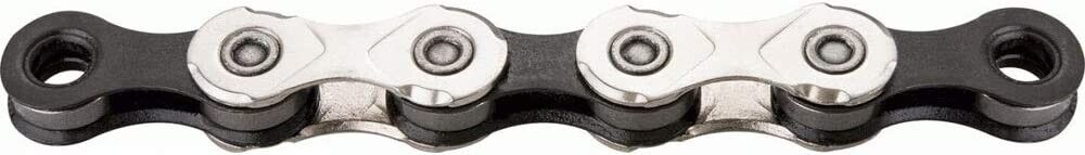 KMC X10 10 Speed Bike Chain - 108L - Black / Silver - Sportandleisure.com