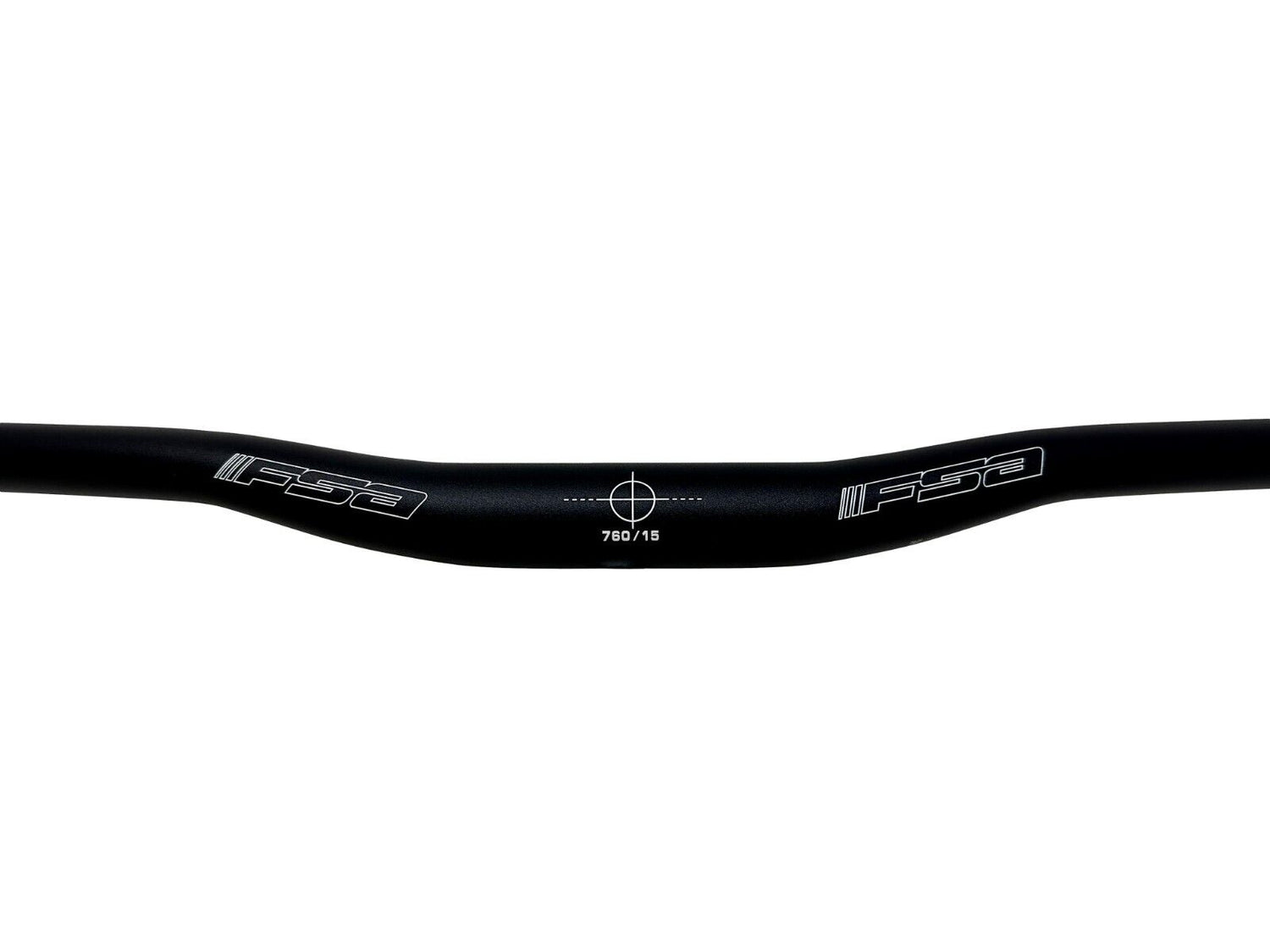 FSA Wide MTB Riser Bars - 15mm Rise 740mm or 760mm - Sportandleisure.com