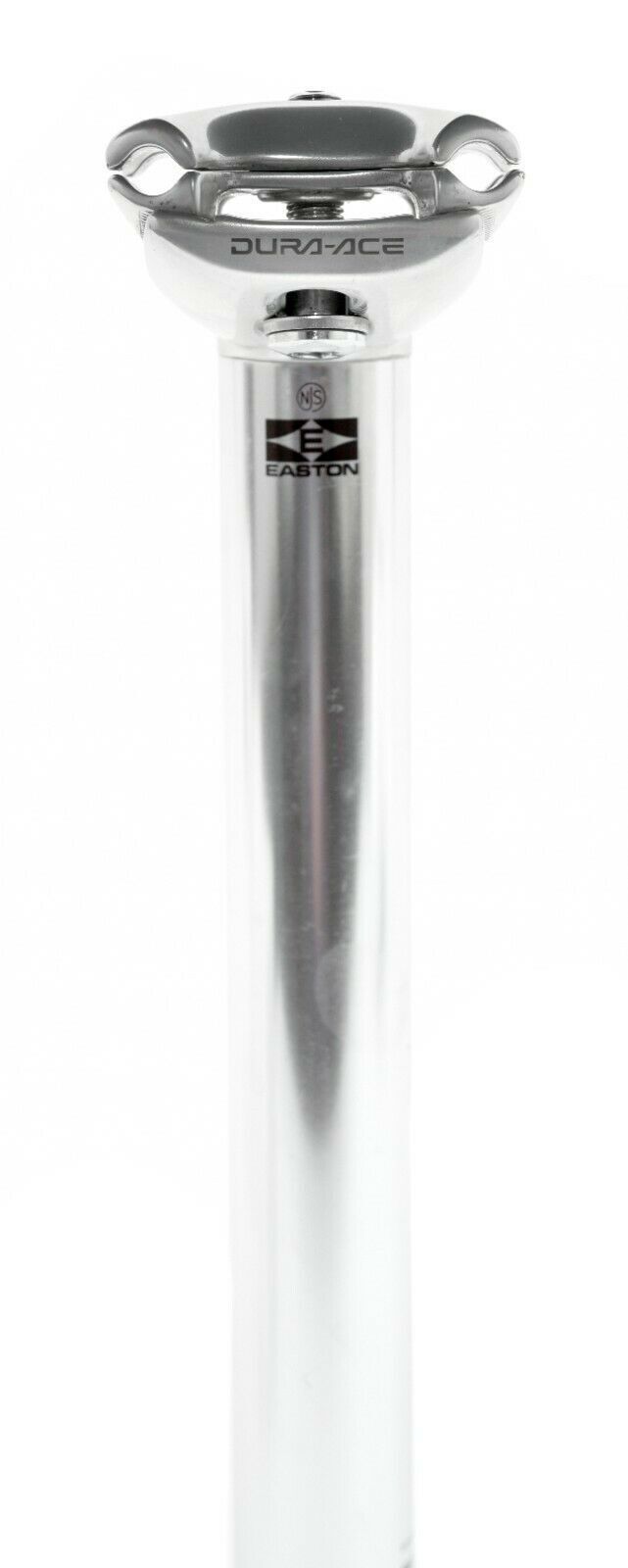 Shimano Dura Ace Seatpost SP-7410 - 27.0mm - Silver - Genuine NOS - Sportandleisure.com