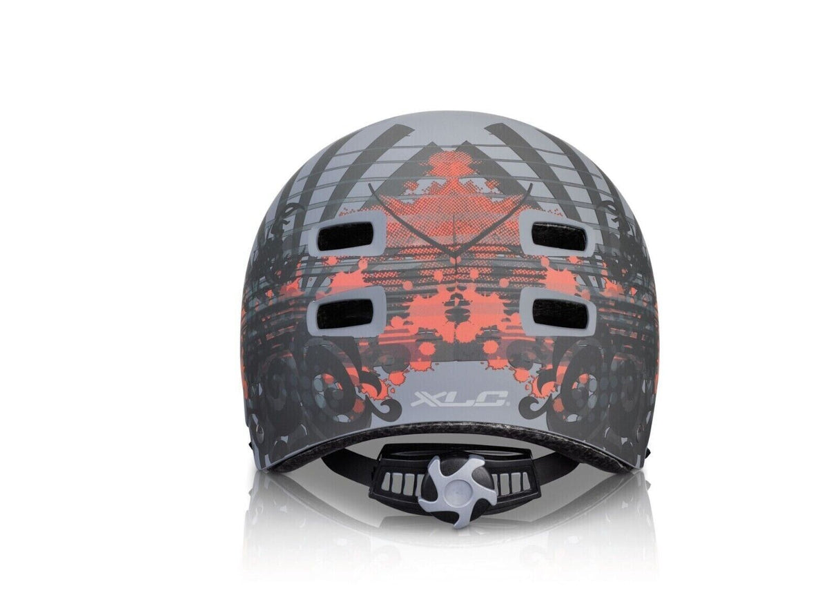 XLC BH-C22 Urban Grunge Hard Shell BMX / Bike Helmet - 53-59cm - Grey - Sportandleisure.com