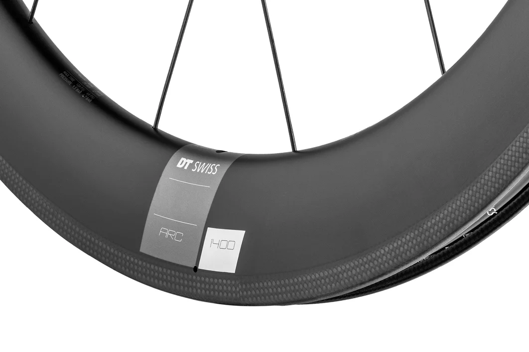 DT Swiss ARC 1400 DICUT Clincher Front Wheel - Rim Brake - 48mm - Sportandleisure.com
