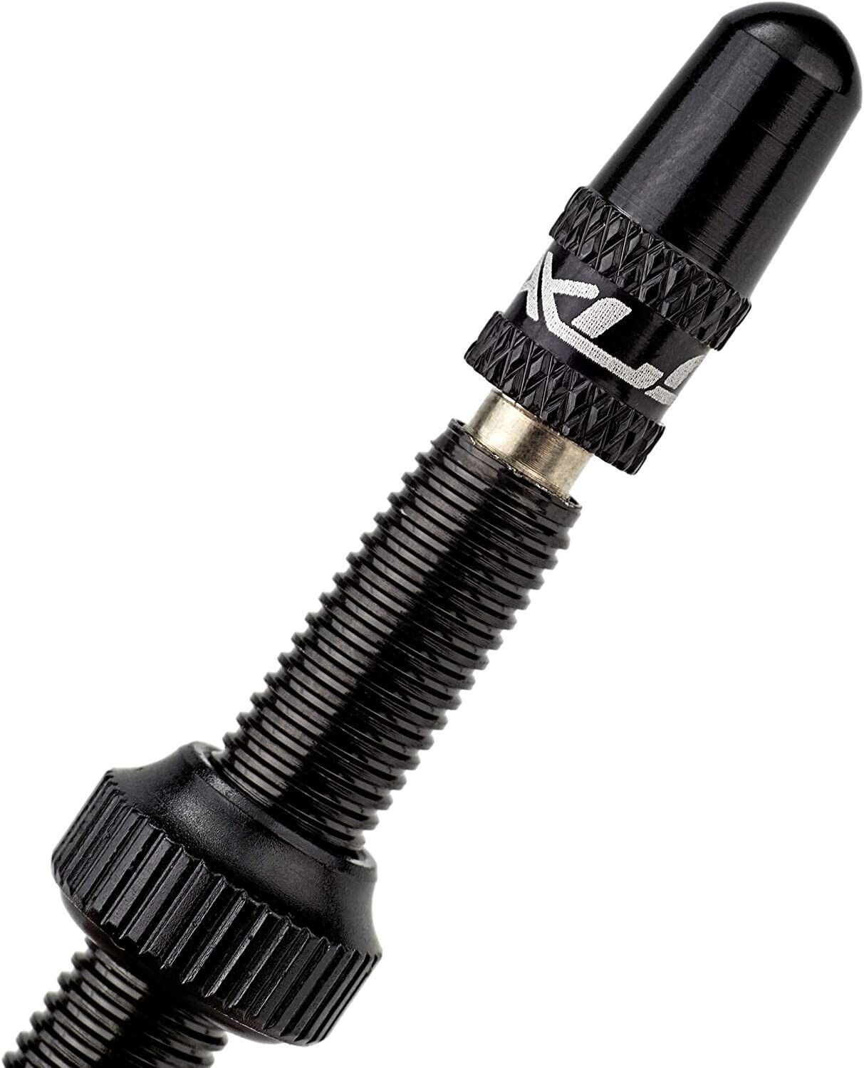 XLC PU-X09 Tubeless Valve Set - 45mm - Black - Sportandleisure.com
