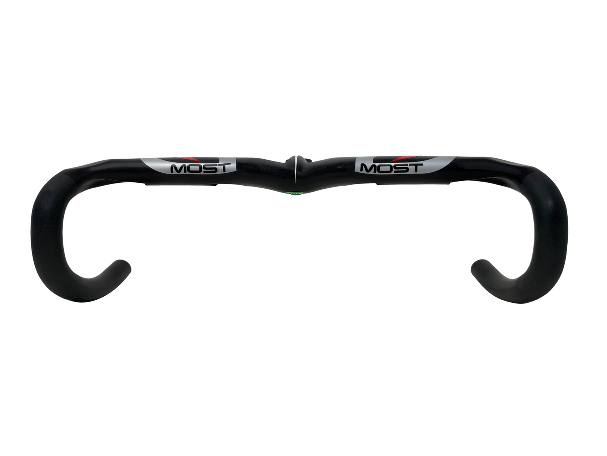 Pinarello Most Talon1K Matt Carbon Aero Bars 420mm With Integrated 140mm Stem - Sportandleisure.com